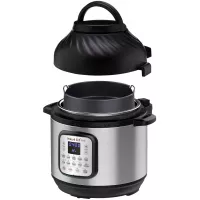 Instant Pot Duo Crisp Pressure Cooker 11 in 1, 8 Qt with Air Fryer, Roast, Bake, Dehydrate and more
