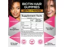 Biotin Gummies 10,000mcg Extra Strength Formula For Hair, Skin, And Na..