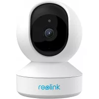 Indoor Security Camera, Reolink 5MP Super HD Plug-in WiFi Camera with Pan Tilt Zoom/ Motion Alerts, Ideal for Baby Monitor/ Pet Camera/Home Security, Dual Band WiFi, Multiple Storage Options, E1 Zoom