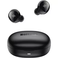 Wireless Earbuds, Boltune Bluetooth V5.2 with 4 Mics Super Lightweight Bluetooth Earbuds, CVC 8.0 Stereo Sound Deep Bass, IPX8 Waterproof in-Ear Headphones Single/Twin Mode for iPhone/Android