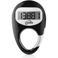 iGANK Simple Walking Pedometer Step Counter for Men Women Kids