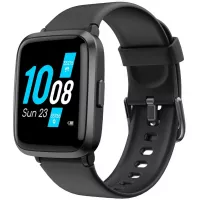 YAMAY Smart Watch 2020 Ver. Watches for Men Women Fitness Tracker Blood Pressure Monitor Blood Oxygen Meter Heart Rate Monitor IP68 Waterproof, Smartwatch Compatible with iPhone Samsung Android Phones