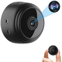 OVEHEL Spy Camera Wireless Hidden HD 1080P Small Security Video Camera Mini Nany Cam with Night Vision and Motion Activated Indoor Use Security Cameras Surveillance Cam for Car Home Office