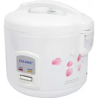 Tayama Automatic Rice Cooker & Food Steamer 8 Cup, White, TRC-08R, TRC-08R, TRC-08R, TRC-08R