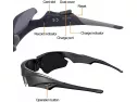 Gafas De Sol Para Cámara De Vídeo, Cámara De Grabación De Vídeo Full Hd 1080p.