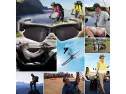 Gafas De Sol Para Cámara De Vídeo, Cámara De Grabación De Vídeo Full Hd 1080p.