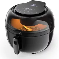 MOOSOO Air Fryer, 7QT Air Fryer Oven for Oil-Less Air Frying Cooking, 8-in-1 Air Fryer with Digital LED Touchscreen & Visualized Window, ETL Listed, Automatic Shutoff and Overheat Protection (100 Recipes)
