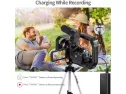 Camcorder 4k Video Camera Ordro Ac3 Uhd 1080p 60fps Vlog Camera Ir Night Vision 3.1" Ips Lcd Wifi Camcorder With Remote, Microphone, Led Light, Wide-angle Lens, Handheld Holder, Carrying Case