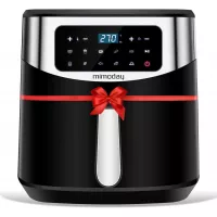 MIMODAY 9-in-1 Electric Air Fryers Oven ( 8-Quart) with Preheat, 160 E-Recipes, Nonstick Pan and Tray, LED Digital Touchscreen, Use Little to No Oil for Roasting/Baking/Grilling, ETL Listed, 1700W