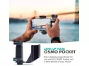 Movo Opr-50 Smartphone Video Rig Compatible With Dji Osmo Pocket 1, 2 - Includes Smartphone Mount And 2x Shoe Mount For Video Microphone, Video Light, And More - Phone Stabilizer For Video Recording