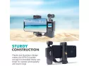 Movo Opr-50 Smartphone Video Rig Compatible With Dji Osmo Pocket 1, 2 - Includes Smartphone Mount And 2x Shoe Mount For Video Microphone, Video Light, And More - Phone Stabilizer For Video Recording