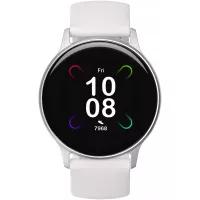 Smart Watch, UMIDIGI Uwatch 2S Fitness Tracker Heart Rate Monitor, Activity Tracker with 1.3" Touch Screen, 5ATM Waterproof Pedometer Smartwatch Sleep Monitor for iPhone and Android. (White) Visit the UMIDIGI Store