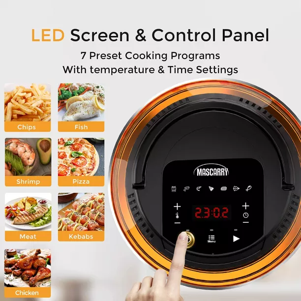 Moosoo 6 qt air fryer lid for instant pot hotsell