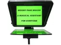 Canalhout 15" Large Universal Teleprompter,suitable For All Tablets,shooting With Slr Cameras And Camcorders,no Assembly Required,equipped With Custom Suitcase,interview,speech And Video Creation
