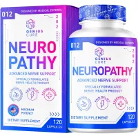 Neuropathy Support Supplement - Nerve Pain Support - Perfect for Peripheral Neuropathy - Feet Hand Legs Toe Maximum Strength Nerve Renew Repair Support Formula, 120 Capsules