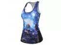 Women's Digital Sky Printing Top Online Price In Pakistan 