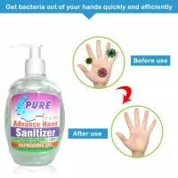 Pure Advance Hand Sanitizer Anti-Bacterial Soothing No-wash Quick Dry Long-Lasting