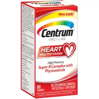 Buy Centrum Specialist Heart Complete Multivitamin Supplement (60-Count Tablets) Online in Pakistan