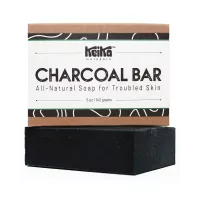 Buy Keika Naturals Charcoal Black Soap Bar for Acne, Eczema, Psoriasis, Face, Body, Men Women Online in Pakistan