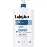 Buy Lubriderm Daily Moisture Hydrating Unscented Body Lotion with Vitamin B5 for Normal to Dry Skin, Non-Greasy Lotion Online in Pakistan