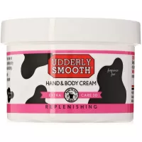 Crema de cuidado extra suave Udderly con 20% de urea, sin aroma, 8 onzas, paquete de de 1