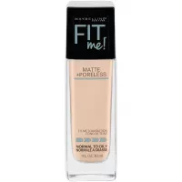 Buy Maybelline Fit Me Matte + Poreless Liquid Foundation Makeup, Natural Ivory, Oil-Free Foundation Online in Pakistan