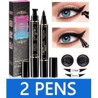 Buy Eyeliner Stamp - iMethod 2 Pens Winged Eyeliner Stamp, Long Lasting Liquid Eye Liner, Waterproof & Smudgeproof Online in Pakistan