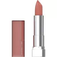 Maybelline Color Sensational Lipstick, Lip Makeup, Matte Finish, Hydrating Lipstick, Nude, Pink, Red, Plum Lip Color, Clay Crush, 0.15 oz. (Packaging May Vary)