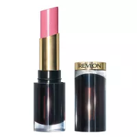 Revlon Super Lustrous Glass Shine Lipstick, Moisturizing Lipstick with Aloe and Rose Quartz in Pink, 021 So Sleek Pink, 0.15 oz
