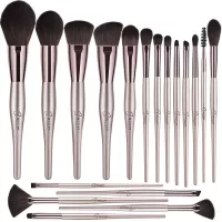 Buy BESTOPE 18 Pcs Makeup Brushes Belly-type Handle Series Professional Premium Synthetic Cosmetic Brushes Online in Pakistan