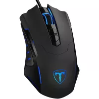 Buy PICTEK Gaming Mouse Wired [7200 DPI] [Programmable] [Breathing Light] Ergonomic Game USB Gaming Mouse, 7 Buttons for Windows 7/8/10/XP Vista Linux, Black