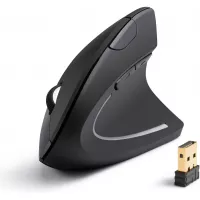 Buy Anker 2.4G Wireless Vertical Ergonomic Optical Mouse, 800 / 1200 /1600 DPI, 5 Buttons for Laptop, Desktop, PC, Macbook - Black Online in Pakistan