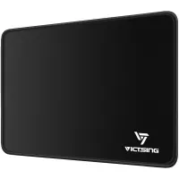 Buy VicTsing Mouse Pad with Stitched Edge, Premium-Textured Mouse Mat, Non-Slip Rubber Base Mousepad , Black Online in Pakistan
