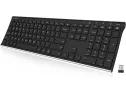 Buy Arteck 2.4g Wireless Keyboard Stainless Steel Ultra Slim Full Size..