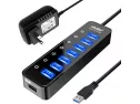 Buy Powered Usb Hub 3.0, Atolla 7-port Usb Data Hub Splitter With One ..