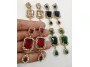 High Quality Gold Plated Long Earrings Online In Pakistan