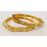 Stylish Gold Plated Bangles Shop Online in Pakistan