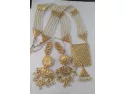 Beautiful Handmade Gold Plated Kundan Maala Set Online In Pakistan