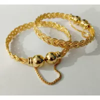 24K Gold Plated Handmade Stylish Bangles