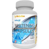 Whitening Pills for Skin - 60 caps - Herbal Supplement -3 Times Better Than glutathione - Focus on Clear Glossy Brightening and Smoothy Skin Support - Dark Spot Remover Acne & Acne Scar Remover