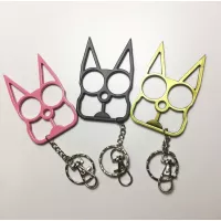 Portable Cute Cat Opener Screwdriver Keychain Multifunction Outdoor Gadgets Zinc Alloy Bottle Opener Kitchen Gadget Beer Tools