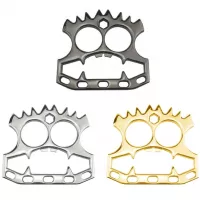 New Skull Skeleton Shape Bottle Opener Window Breaking Tool Self Defense Knuckle Duster for Family Outdoor Camping Accessories