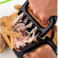 Meat Shredder Barbecue Fork Bear Claw Meat Separator Handle Kitchen Food Fork Meat Slicer BBQ Grill Meat Handler Kitchen