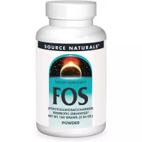 Source Naturals FOS POWDER Dietary Supplement, Fructooligosaccharides Probiotic Enhancer - 100 Grams