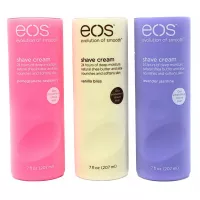 Eos Ultra Moisturizing Shave Cream Variety Pack: Pomegranate-Raspberry, Lavender Jasmine, Vanilla Bliss