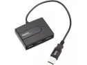Amazon Basics 4-port Usb To Usb 2.0 Ultra-mini Hub Adapter