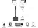 Amazon Basics 4-port Usb To Usb 2.0 Ultra-mini Hub Adapter