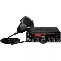 Cobra 29LX Professional CB Radio - Emergency Radio, Travel Essentials, NOAA Weather Channels and Emergency Alert System, Selectable 4-Color LCD, Auto-Scan and Radio Check, Black