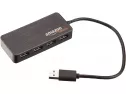 Amazon Basics 4 Port Usb To Usb 3.0 Hub With 5v/2.5a Power Adapter