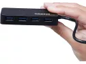 Amazon Basics 4 Port Usb To Usb 3.0 Hub With 5v/2.5a Power Adapter